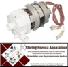 355500387 - Waspomp  ingang ø 28mm uitgang ø 26mm type 2211.1408 220V 50Hz fasen 1 0,074kW 0,1PS L 190mm