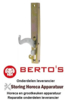 10631802100 - Ovenscharnier bevestigingsafstand 173mm BERTOS E7P4+FE1