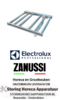 154105648 - kantel braandpan staafbrander 6-rijen L 595mm B 630mm H 45mm  Electrolux, Zanussi