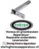 347701460 - Veerscharnier serie FOSTER verchroomd, gepolijst L 136mm B 24mm deurscharnier links