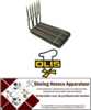 114416811 - Verwarmingselement 9000W 230V L 320mm B1 5mm H1 165mm H2 40mm 6-gatsbevestiging OLIS