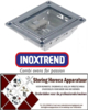 316360503 - Ovenlamp compleet 230V 25W fitting G9 rechthoekig L 70mm B 55mm INOXTREND