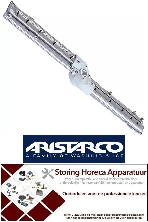 324508246 - Was- en naspoelarm L 488mm wassproeier 10 naspoelsproeier 6 inbouw ø 10/42mm ARISTARCO