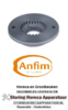 222526221 - Maalschijfhouder D1 ø 54mm voor ANFIM