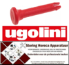 P128-22800-22100 - Nok voor hendel rood UGOLINI