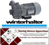 110501463 - Waspomp ingang ø 63mm uitgang ø 53mm type 1241.2780 230/400V 50Hz fasen 3 1,1kW Winterhalter