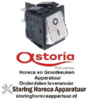 219301009 -Wipschakelaar inbouwmaat 30x22mm wit 2NO 250V 16A verlicht 0-I aansluiting vlaksteker 6,3mm ASTORIA CMA
