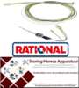 345403138 - Niveau elektrode PG9 totale lengte 100mm voeler L 85mm voelerlengte geïsoleerd 70mm RATIONAL