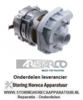 355499135 - Waspomp ingang ø 45mm uitgang ø 40mm type ZF350SX 230/400V 50Hz fasen 3 0,61kW L 220mm ARISTARCO
