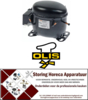 129605007 - Compressor koelmiddel R134a type GU60TG 220-240V 50/60Hz cilinderinhoud 5,7cm³ CSIR 1/5HP OLIS