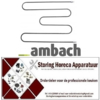 124415858 - Verwarmingselement 1500W 230V L 540mm B 476mm AMBACH