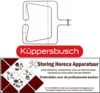 114417605 - Verwarmingselement 2100W 400V L 465mm B 480mm H 10mm pijp ø 6,5mm oven KUPPERSBUSCH