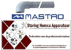 181505081 - Afvoerslang vaatwasser 1600mm haaks ø binnen 31mm haaks ø buiten 40mm slang ø buiten 30mm MASTRO GLB0037-FN