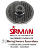 326696111 - Gatenschijf grootte 12 gat ø 2 mm met naaf 2 RVS ø 70 mm SIRMAN