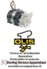 107499318 -Pomp ingang ø 28mm uitgang ø 28mm type L63.T19 230V 50Hz fasen 1 0,19kW L 185mm OLIS