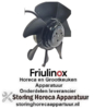 110995910 -Axiaalventilator 230 V 66/80W aansluiting kabel 500mm drukkend ECOFIT 50/60Hz FRIULINOX