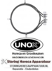 104419111 - Verwarmingselement 4250 Watt - 230 Volt UNOX OVEN