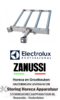 207105660 - kookketel staafbrander 4-rijen L 475mm B 505mm totale lengte 735mm Electrolux, Zanussi