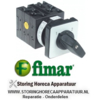 181SL2743 - Draaischakelaar 2 1-2 contactset 8 type T0-4-969I/E 400V 16A FIMAR