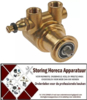 479500064 -Drukverhogings pompkop PO204 FLUID-O-TECH L 82mm 200l/h aansluiting 3/8" GAS met bypass koper