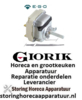 478375362 -Thermostaat t.max. 320°C instelbereik 55-320°C 3-polig 3NO 10A voeler ø 4mm voeler L 128mm GIORIKI