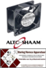 271601080 - Axiaalventilator  230VAC 50/60Hz 23/20W lager kogellager ALTOSHAAM