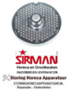 736696153 - Gatenschijf grootte 42 gat ø 6 mm met naaf 1 RVS ø 130 mm SIRMAN