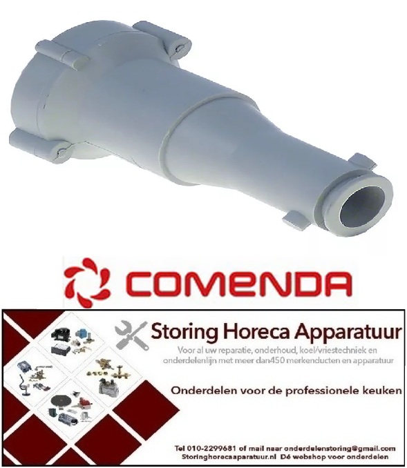 228180730 - Overlooppijp L 120mm ø 26mm vaatwasser COMENDA