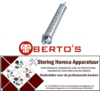 20431278800 - Staafbrander gas pastakoker BERTOS CPG40E