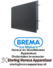 437695514 -Deur voor ijsblokjesmaker B 447mm H 217mm dikte 22mm Brema