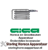 207416407 - Verwarmingselement inbouwpositie Links 15000W 230/400V  voor GIGA Friteuse