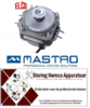161601430 -Ventilatormotor ELCO 5W 230V 50/60Hz lager glijlager L1 48mm L2 52mm L3 79,5mm B 83mm Mastro