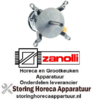 395500681 - Ventilatormotor 220-240V fasen 1 50Hz 0,37kW 1400U/min snelheid voor pizzaoven ZANOLLI