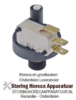 060541914 - Pressostaat drukbereik 300mbar aansluiting 1/4" ø 34,5mm voor vaatwasser