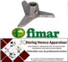 264697411 - Mes ø 60mm gat ø 8mm H 22mm FM3 FIMAR