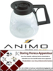 478960075 - Koffiepot 1,85 liter glas voor koffiemachine ANIMO