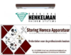 986691997 - Lasbalk L 280mm B 16mm H 34mm dubbel voor  HENKELMAN MINI JUMBO