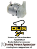 132500519 -Pomp ingang ø 33mm uitgang ø 30mm type T33 230V 50Hz fasen 1 0,25kW 0,34PS L 195mm OLIS