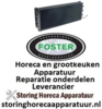 227750503 - Verdamper L 550mm B 200mm H 70mm passend voor FOSTER