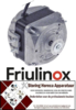 198601758 - Ventilatormotor 16W 230V 50/60Hz B 87mm K 15mm E 43,5mm buitenmaat 83x83mm kabellengte 1500mm FRILIUNOX