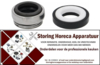 125510693 - Glijring dichting RVS/keramisch/EPDM voor schacht ø 12mm tegenring inbouw ø 24mm