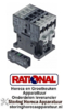 087381556 - Relais AC1 25A 230VAC (AC3/400V) RATIONAL