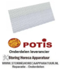 107850025 - Branderrooster L 350mm B 160mm POTIS