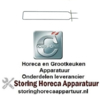 163415918 - Verwarmingselement 1400W 230V L 572mm L1 30mm L2 27mm L3 515mm B1 25mm B2 110mm voor Cuppone