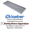 204517681 - Filter voor vaatwasser L 608mm B 180mm H 30mm RVS - LAMBER