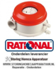 5565.411.11 - Pressostaat drukbereik instelbaar 0,2-3mbar gastechniek Fagor, Metos, Rational