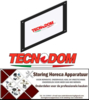 P104VXFO000329 - Buitenruit voor oven deur TECKNODOM - FEMG04NEGDX