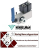 943370787 - Magneetventiel eenheid 24 VAC ingang 1/2" uitgang 7,5mm 2 spoelen spoeltype VA12 draad 1/2"