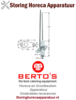 211102322 - Bougie voor horeca apparatuur BERTOS