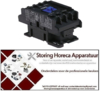 255380204 - Relais AC1 25A 230VAC (AC3/400V) 9A/4kW hoofdcontact 3NO hulpcontact 1NO
